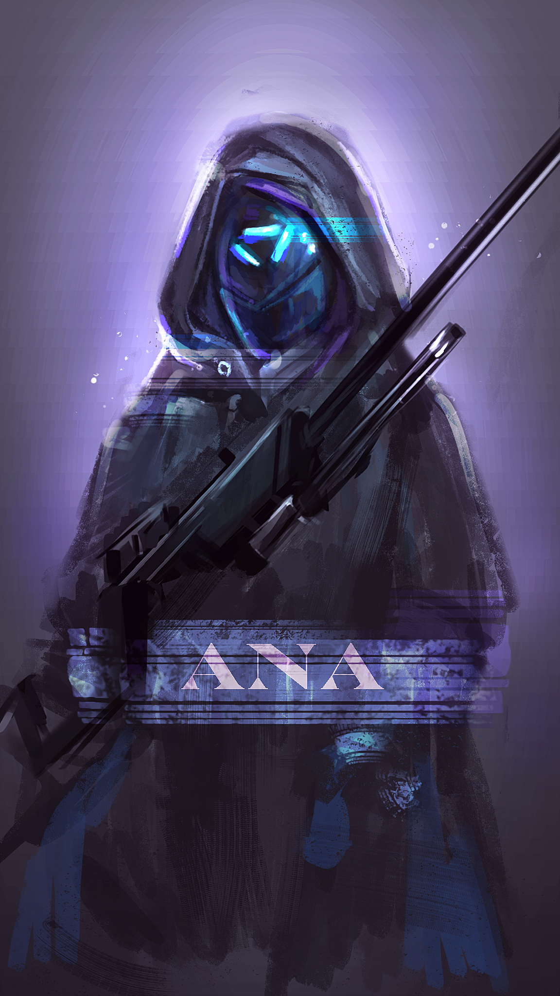 Ana /supergirlsart/ #overwatch #fanart. Ana overwatch, Overwatch wallpaper, Overwatch