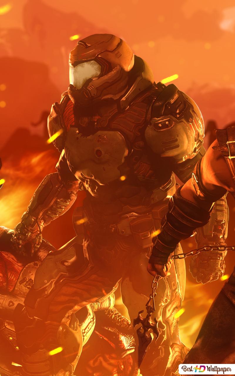 Doom slayer обои