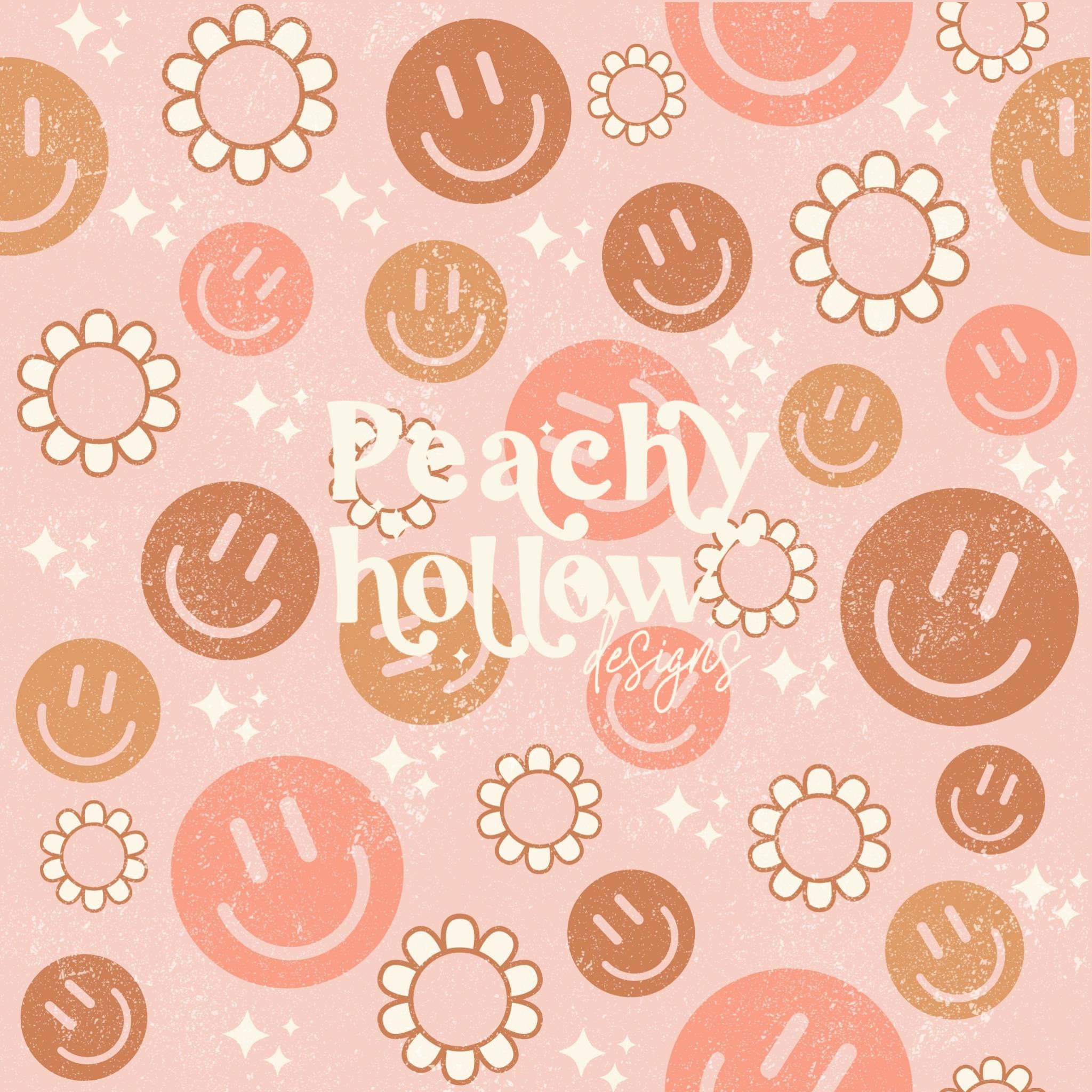 Smiley Face Seamless Pattern Background Paper, Scrapbook Paper, 12x Commercial Use, Sublimation, Retro, Happy Daisy Patterns, 300 DPI