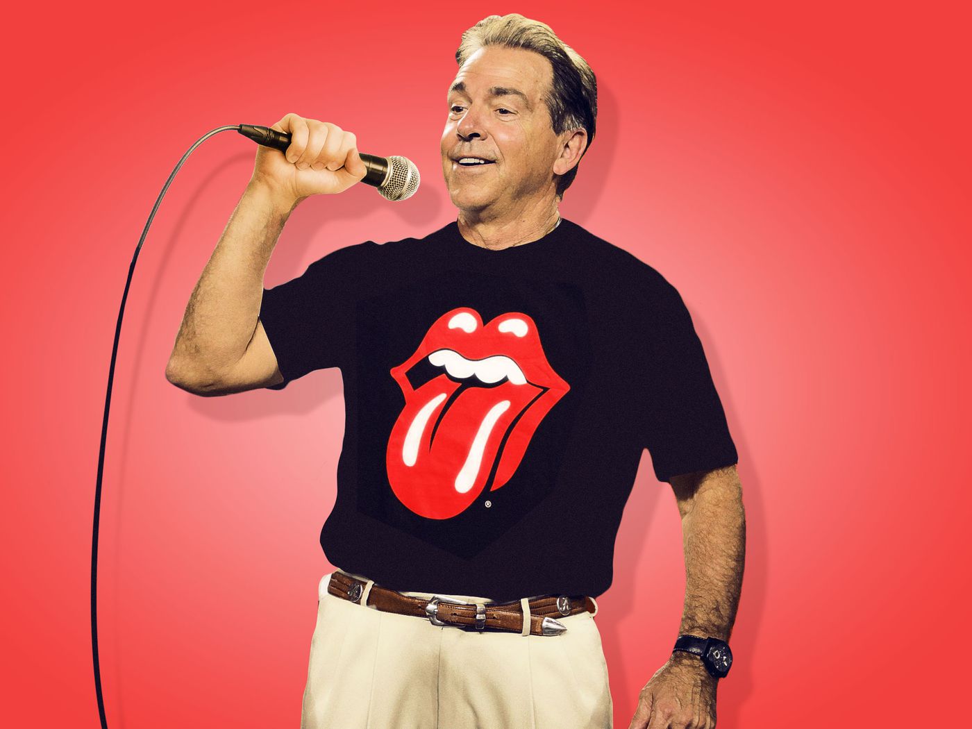 Paint It Crimson: Nick Saban Speaks On His 50 Year Love Affair With The Rolling Stones