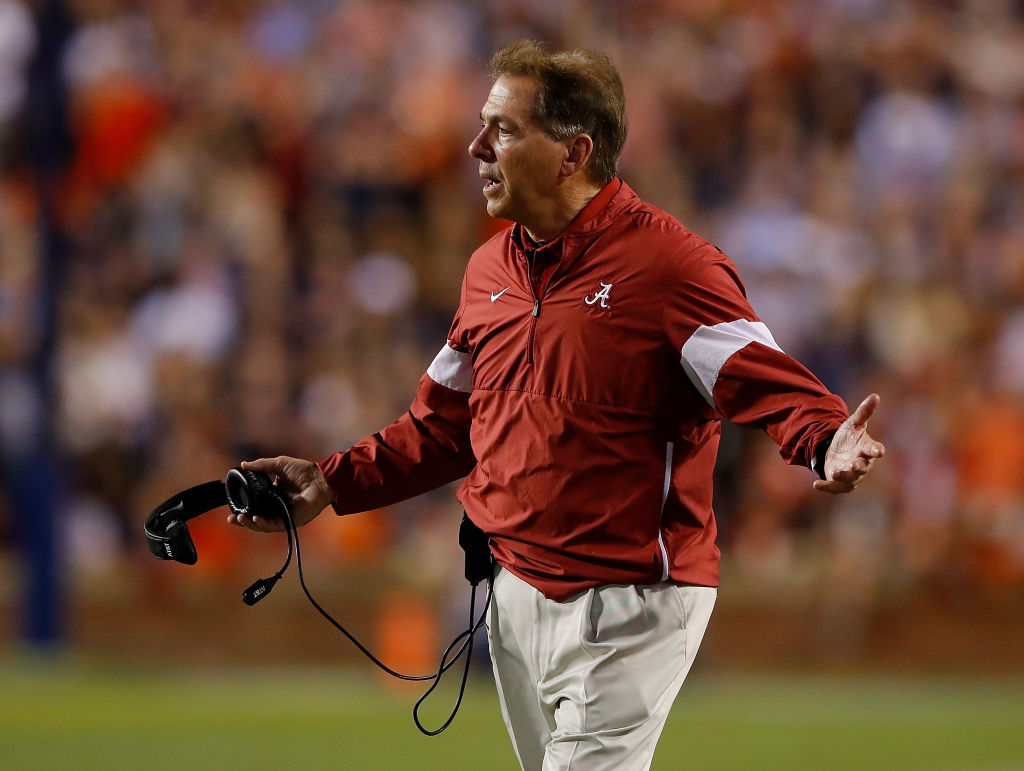 Alabama Head Coach Nick Saban Tests Positive for Covid