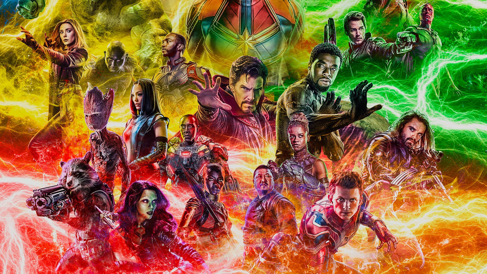 Avengers Endgame Characters Widescreen Wallpaper 39337