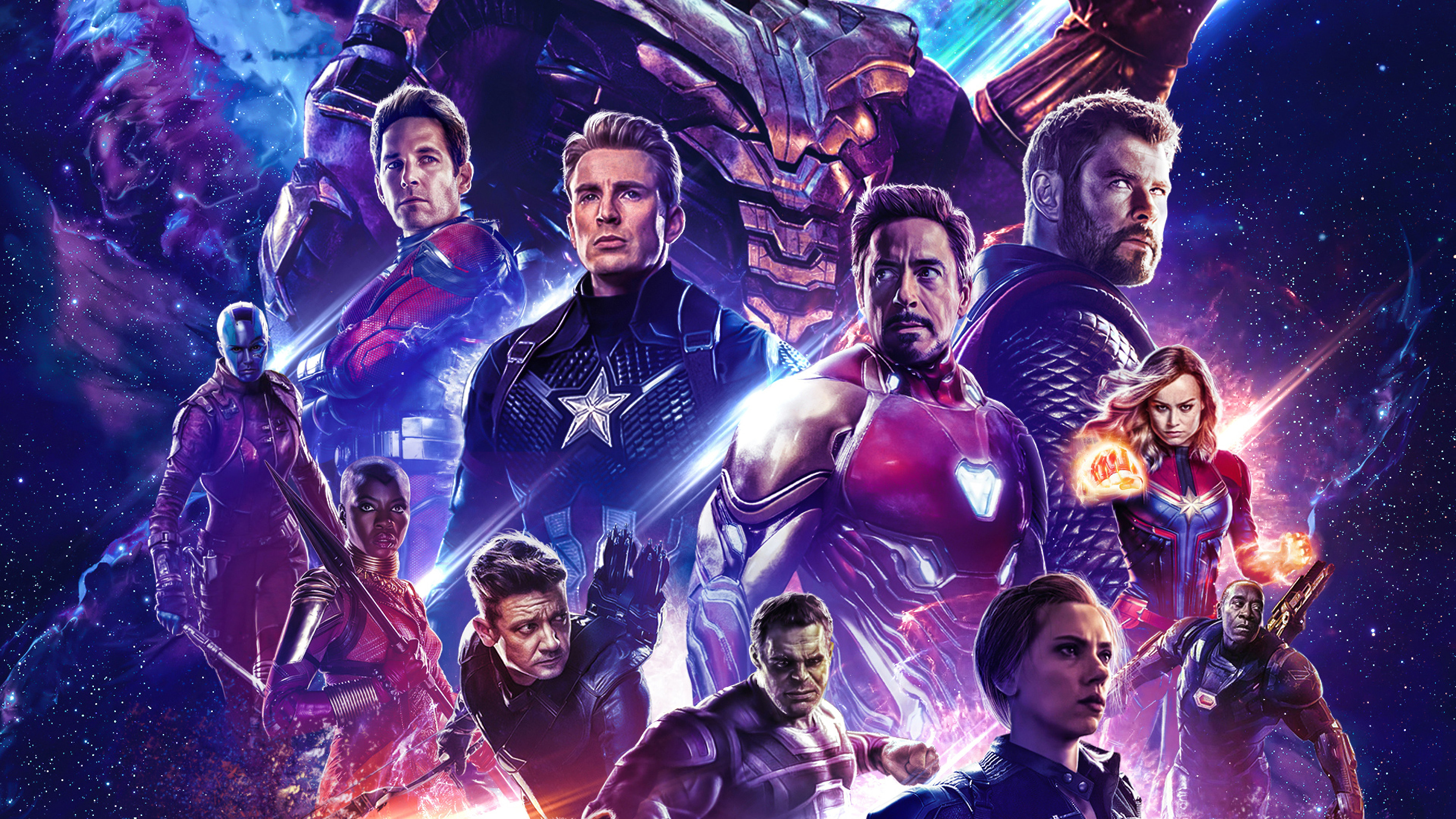 Avengers: Endgame Characters 4K Wallpaper