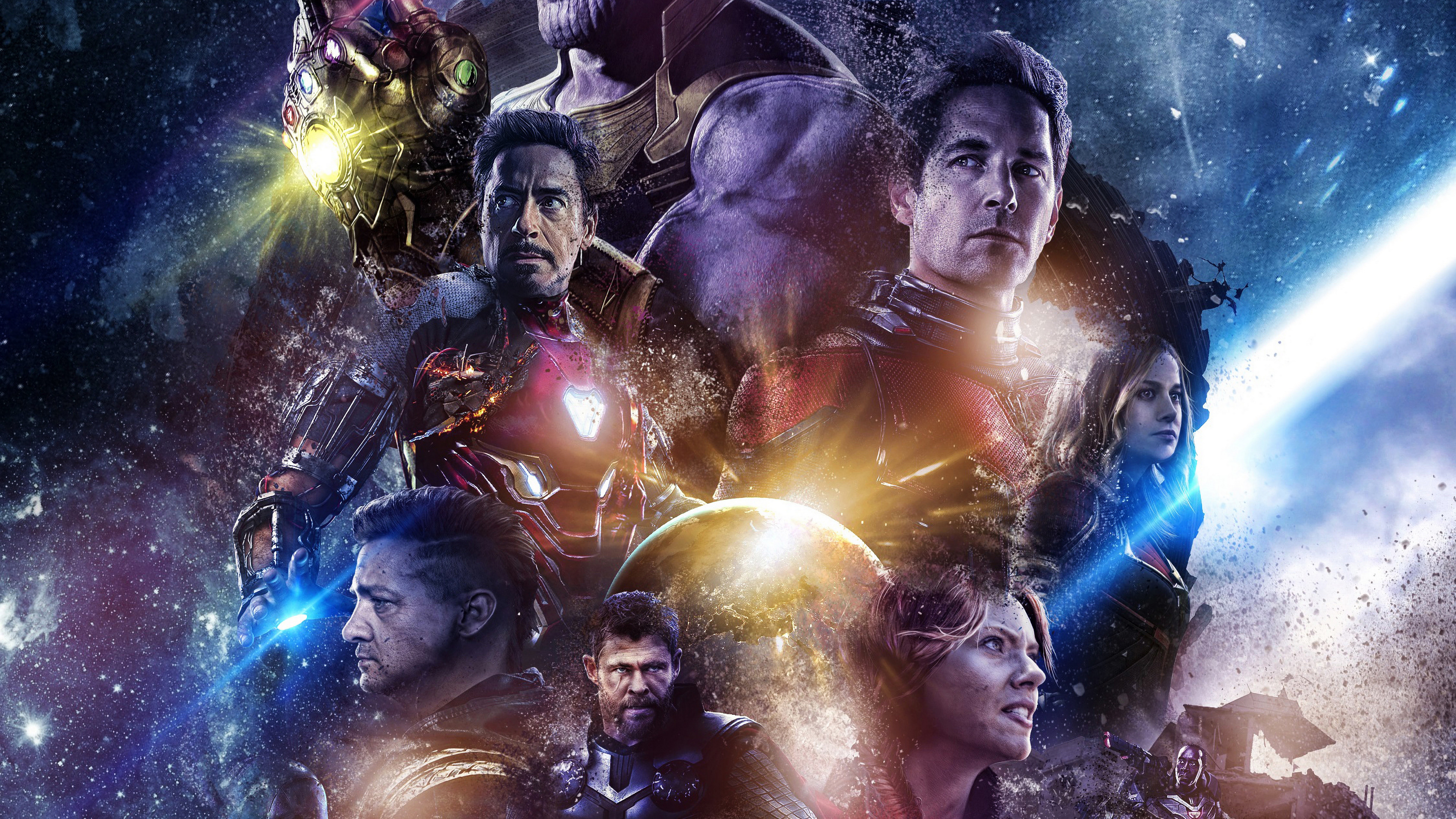 Avengers: Endgame Characters PC DeskK Wallpaper free Download