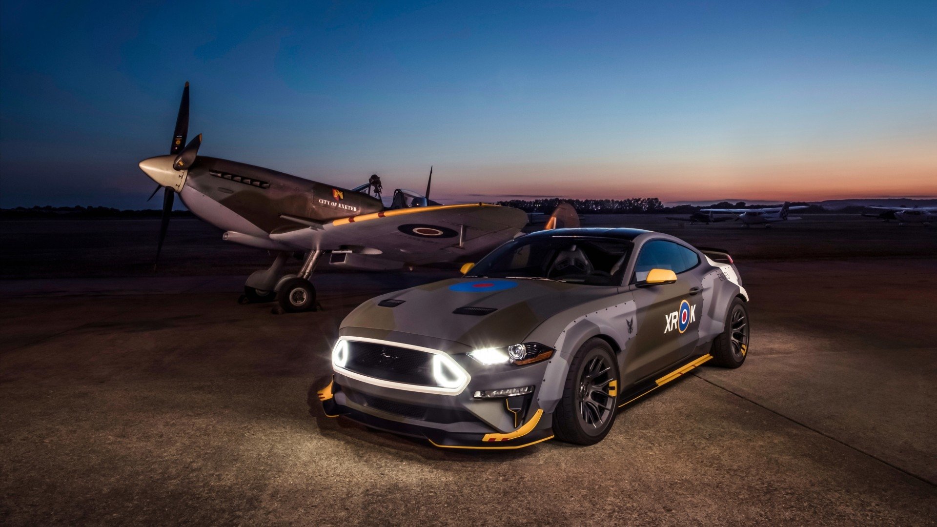 Ford Eagle Squadron Mustang GT HD Wallpaper and Background Image