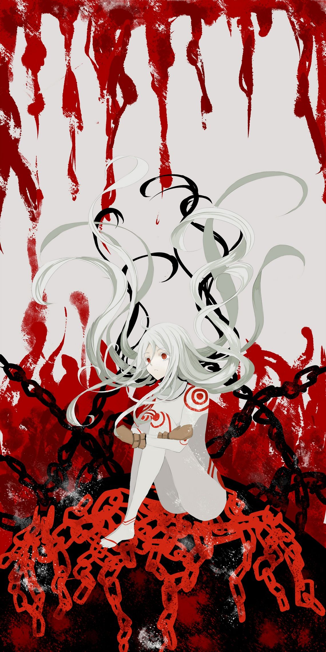 Fanart. Deadman wonderland, Deadman wonderland shiro, Dead man