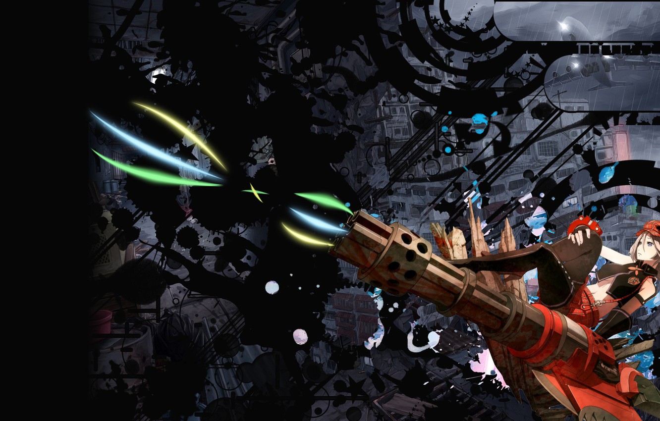 Wallpaper girl, weapons, God Eater, Devourer of gods image for desktop, section сёнэн