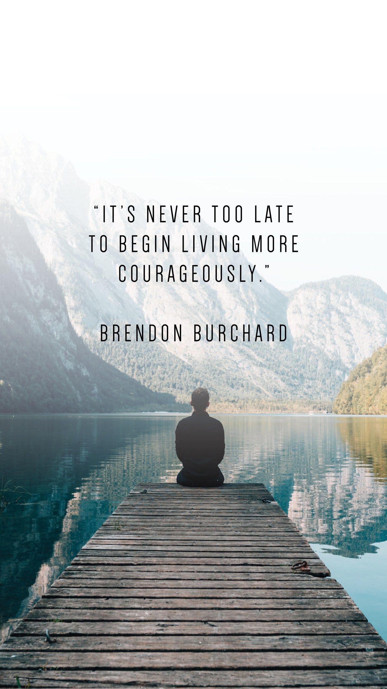 Phone Wallpaper To Inspire Writing From Nowhere. Brendon burchard quotes, Courage quotes, Positive quotes