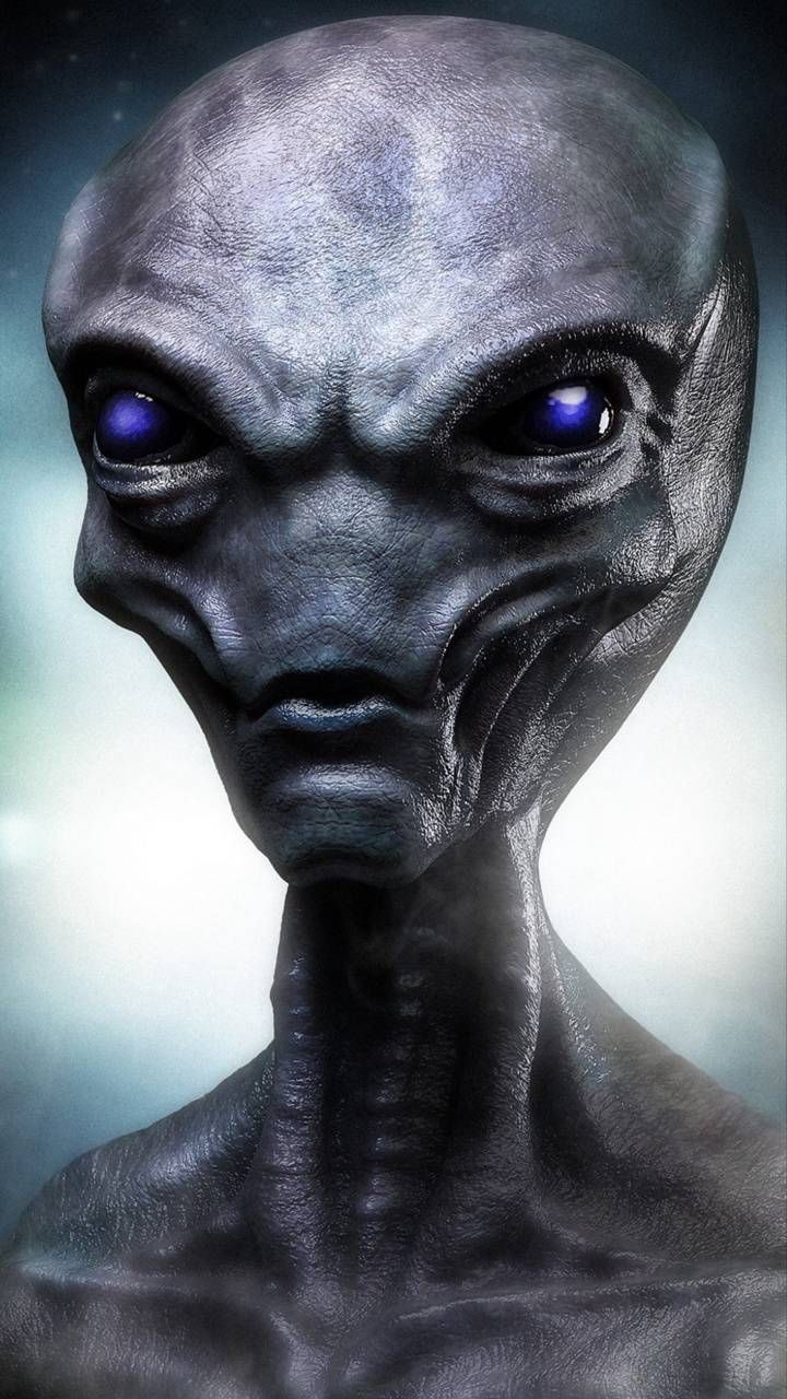 grey alien wallpaper