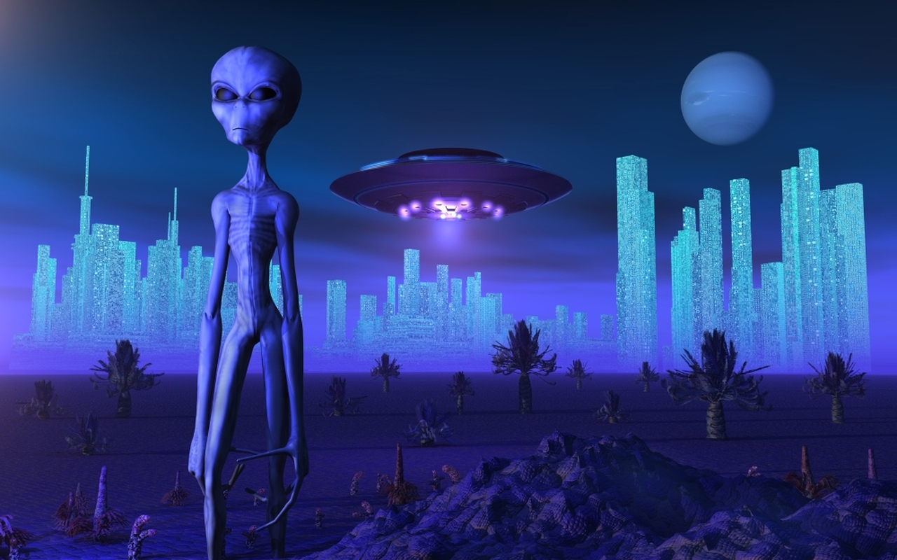 A Grey alien located on its homeworld of Zeta Reticuli Poster Print # VARPSTMAS200017S