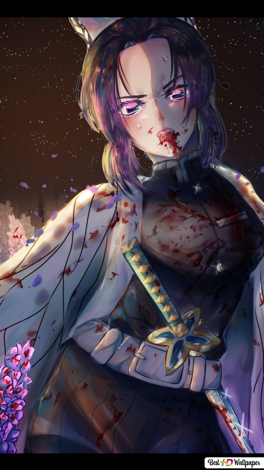 Free download Shinobu Kochou HD wallpaper download Anime wallpaper [1080x1920] for your Desktop, Mobile & Tablet. Explore Shinobu PFP Wallpaper