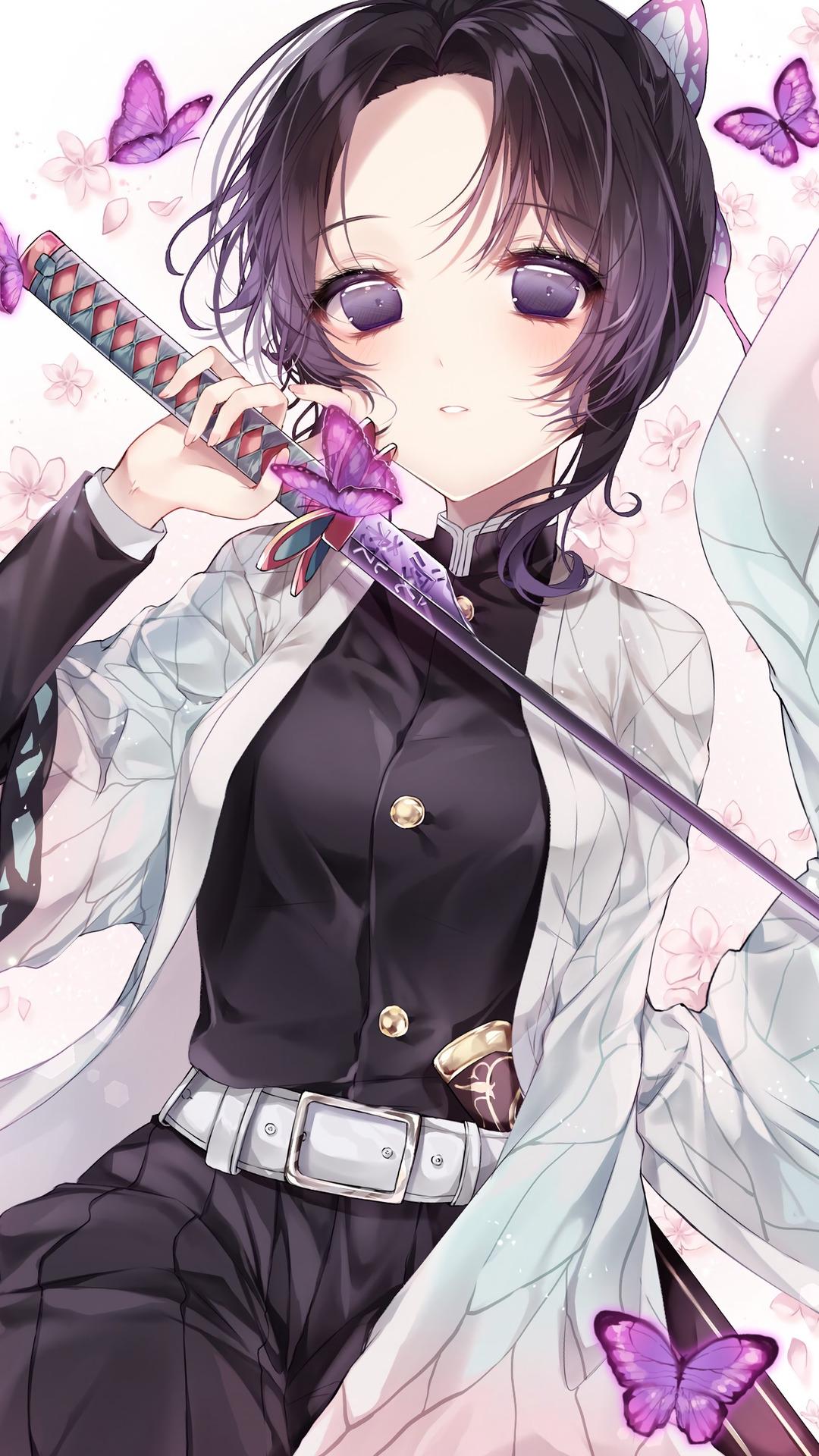Shinobu Kocho Cute HD Wallpaper for Android