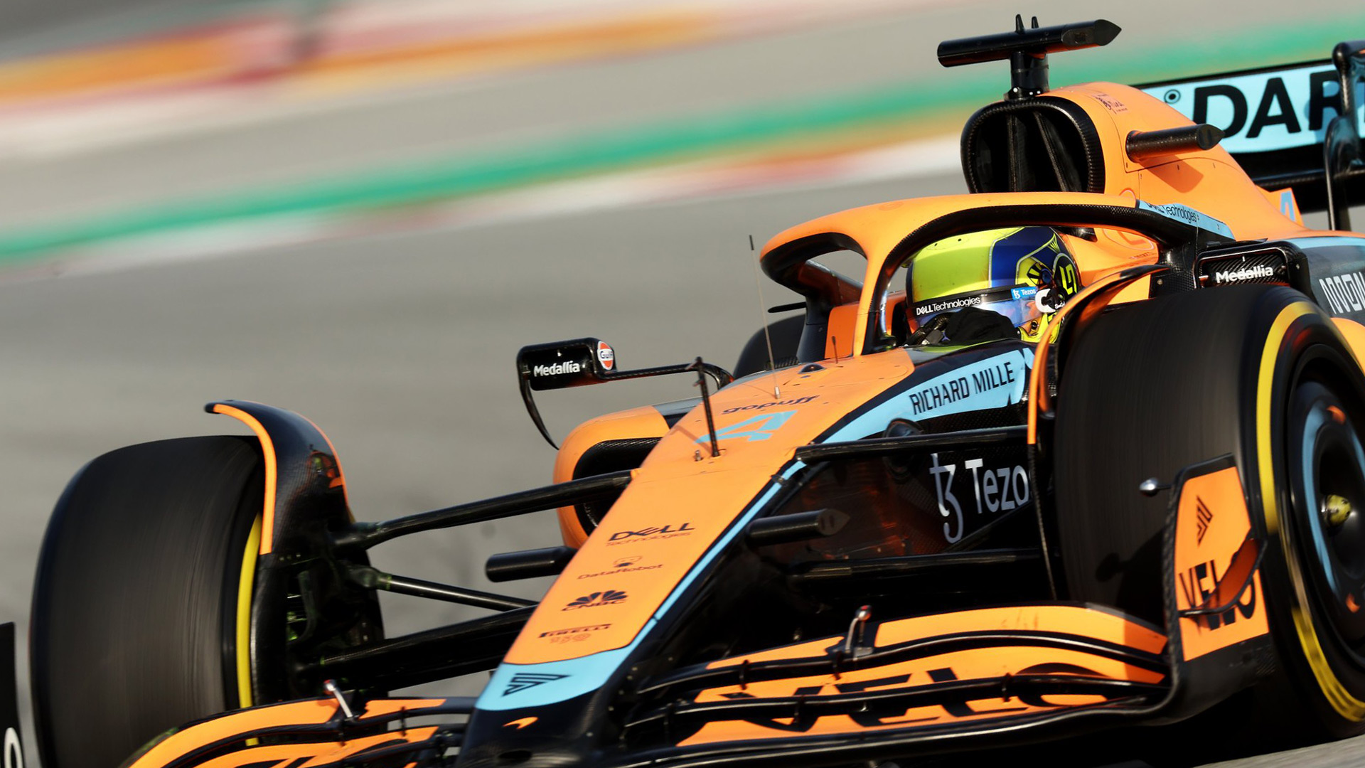Lando Norris Tops Timesheets In First Day Of Barcelona Pre Season Running. Formula 1®