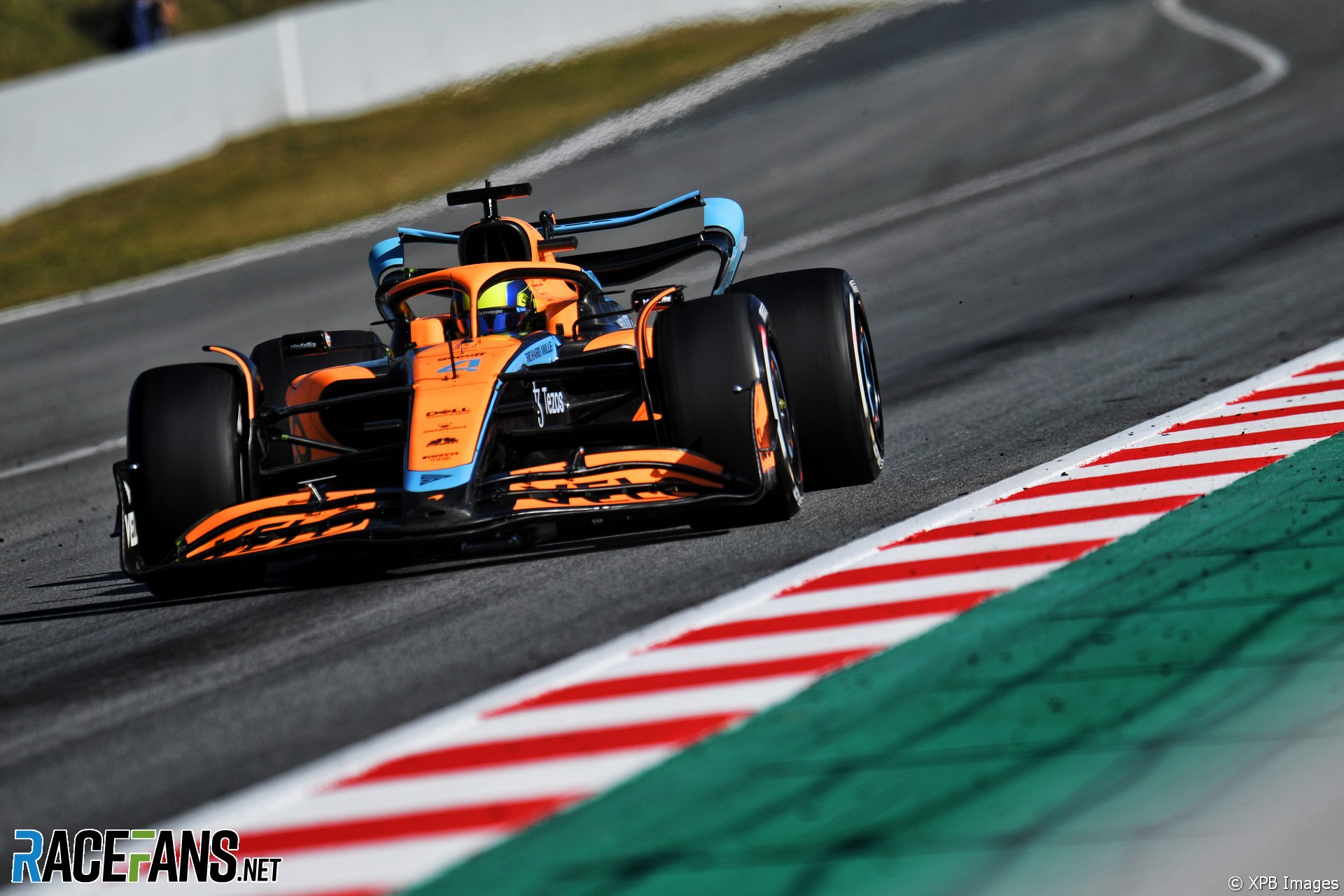 Lando Norris, McLaren, Circuit de Catalunya, 2022 · RaceFans