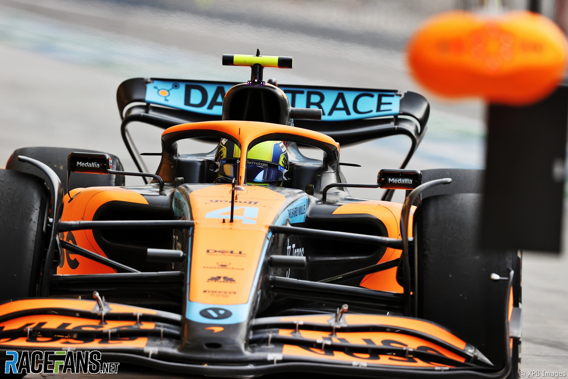 Lando Norris, McLaren, Bahrain International Circuit, 2022 · RaceFans