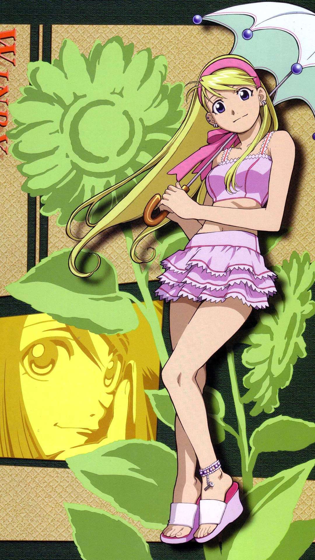 Winry Rockbell Wallpaper for iPhone and Android