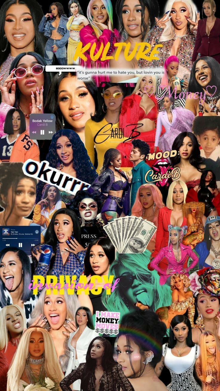 Cardi B Aesthetic Wallpapers Wallpaper Cave 