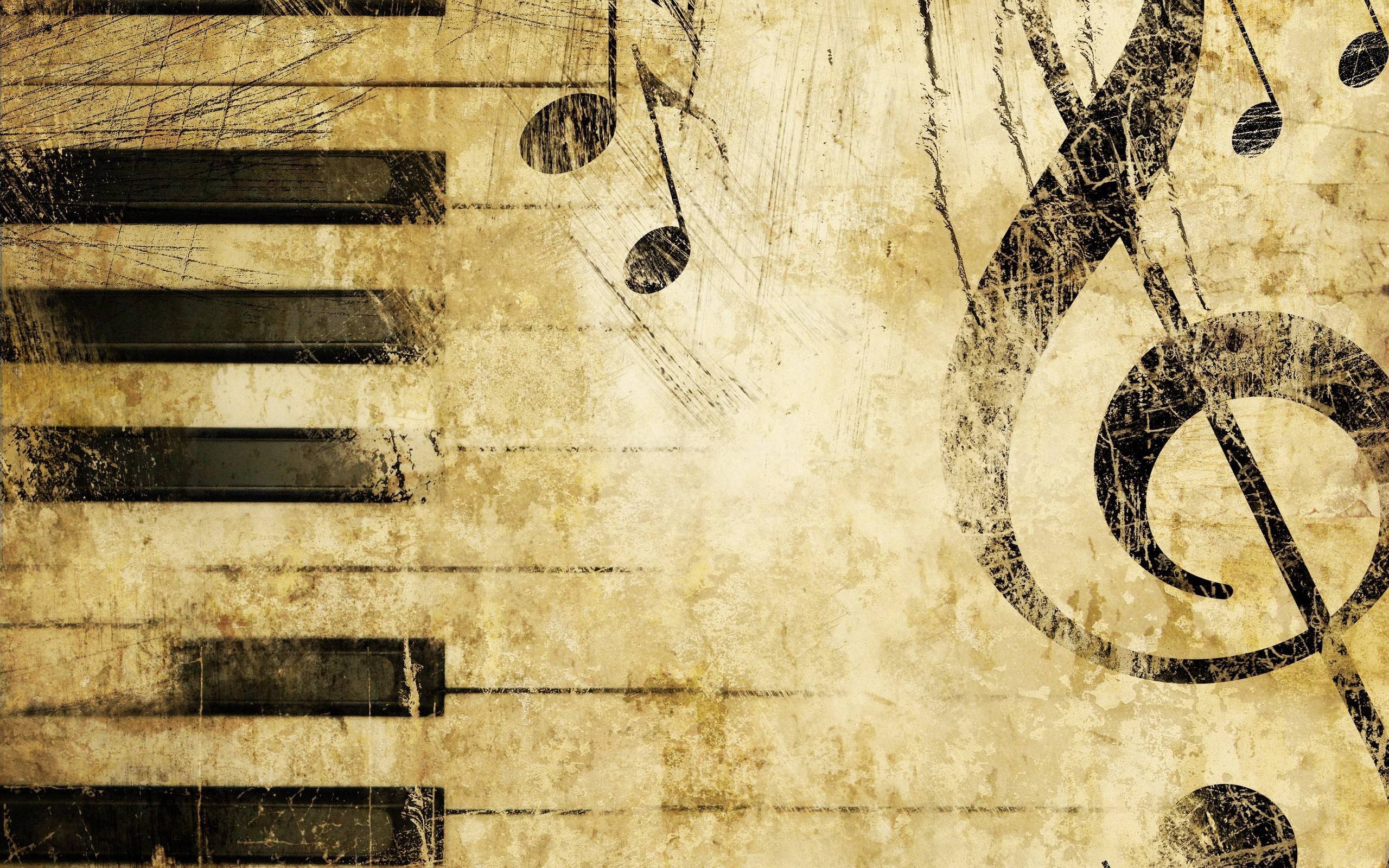 musical notes, Piano HD Wallpaper / Desktop and Mobile Image & Photo