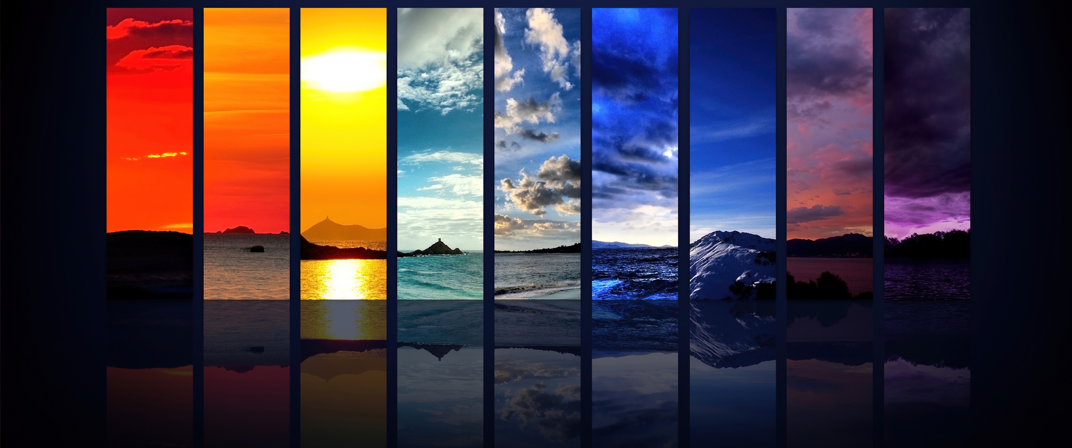 Sky Wallpaper 4K, Sunrise, Sunset, Dawn, Dusk, Twilight, Nature