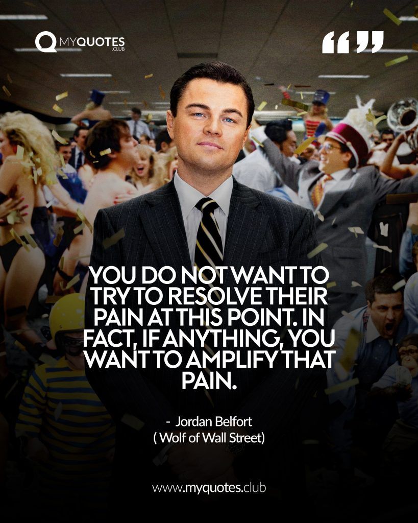Wolf of Wall Street Quotes Wallpaper Free Wolf of Wall Street Quotes Background