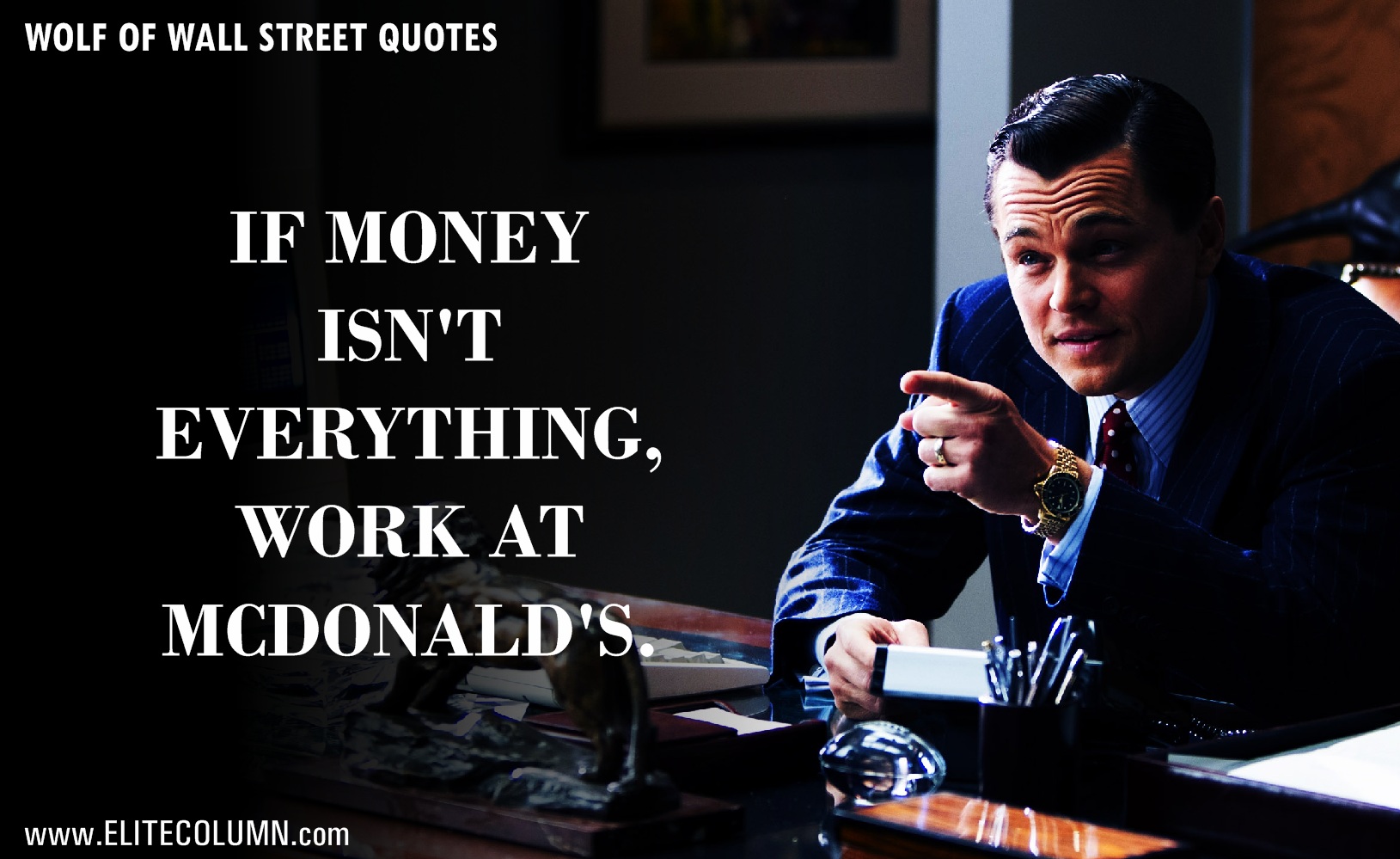 Jordan Belfort Quote Wallpapers - Wallpaper Cave, image size:1629x999