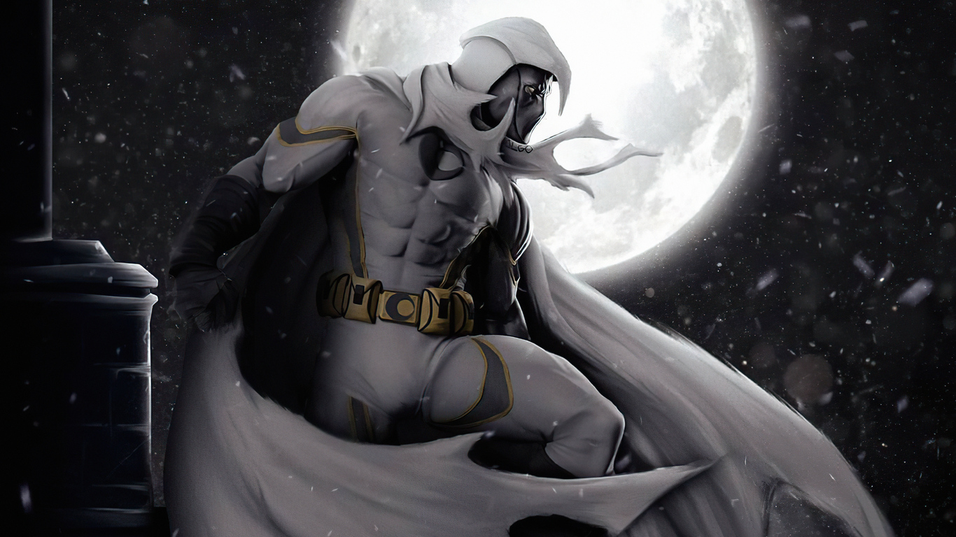 Moon Knight Marvel Superhero 8K Wallpaper #6.1236