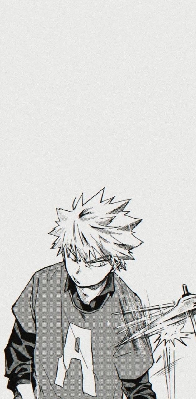 Black And White Bakugo Wallpapers - Wallpaper Cave