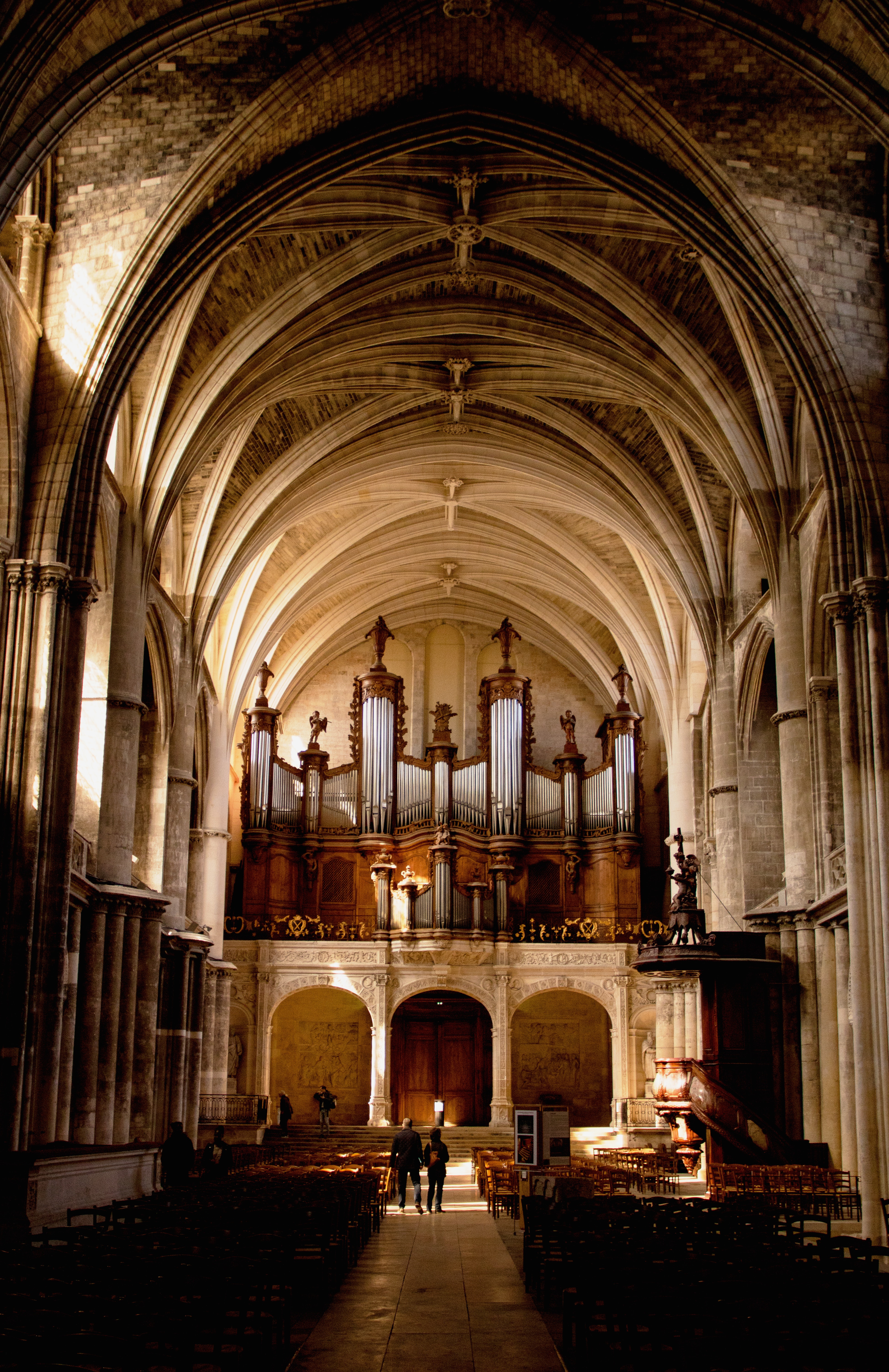 People Inside An Old Church · Free