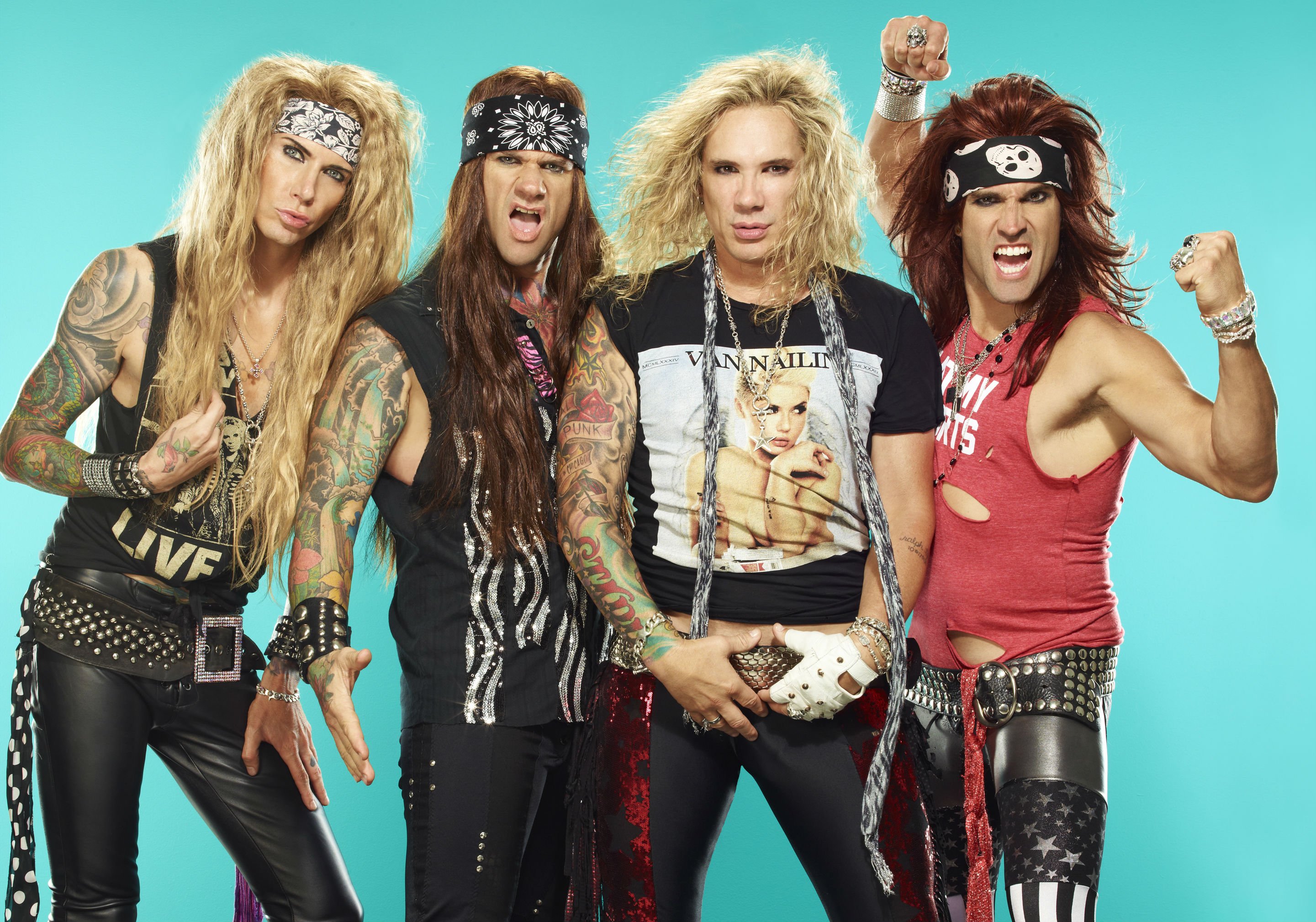 Wallpaper Steel Panther, Glam Metal, All You Can Eat, Heavy Metal, British Invasion, Background Free Image