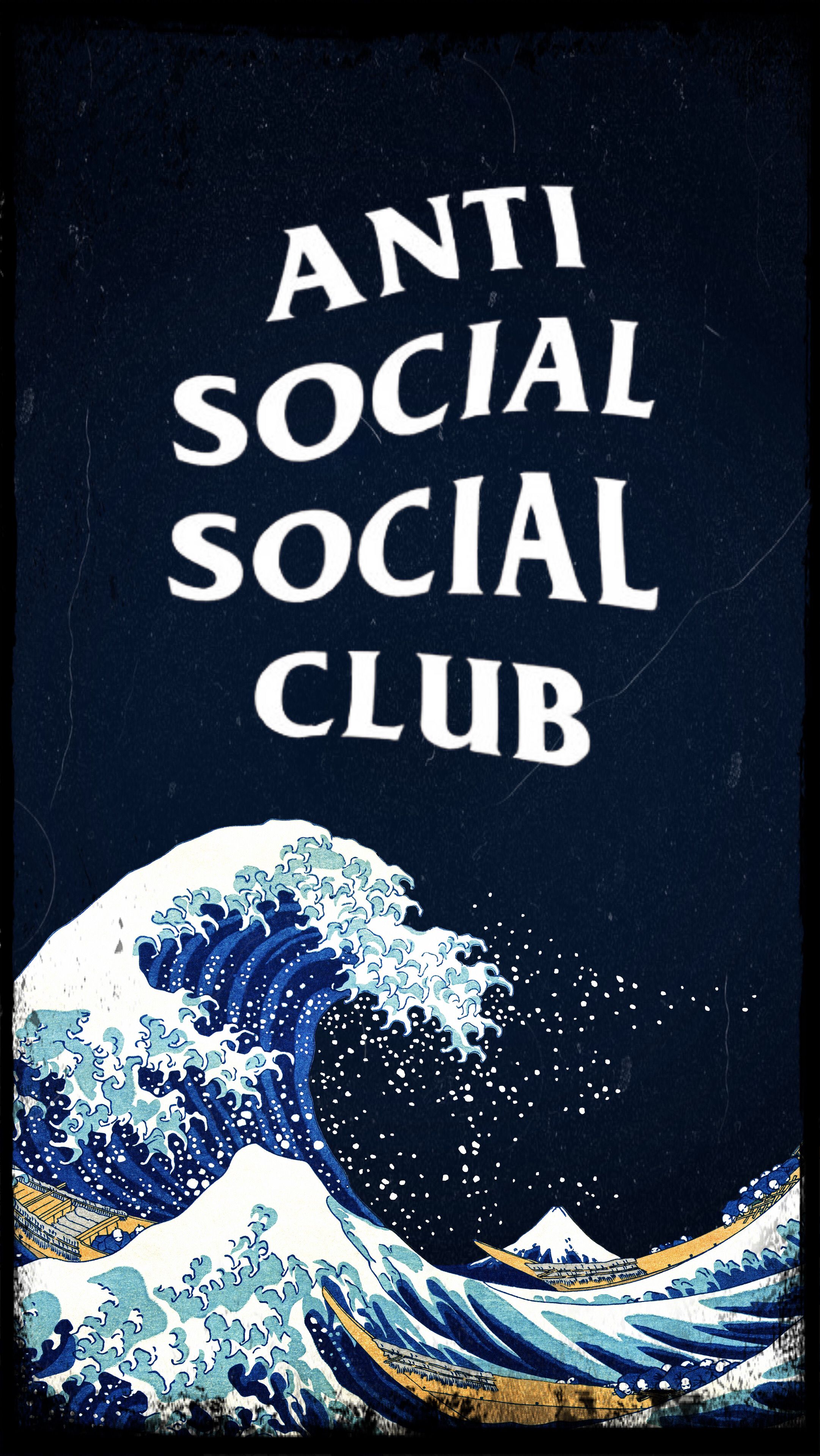 wallpaper. Anti social social club, Anti social, Social club