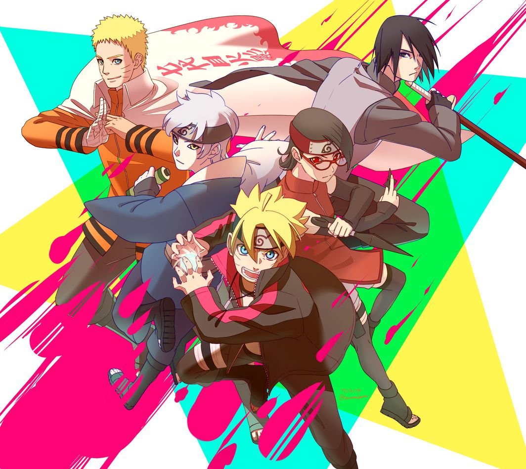 Naruto And Boruto Wallpaper HD