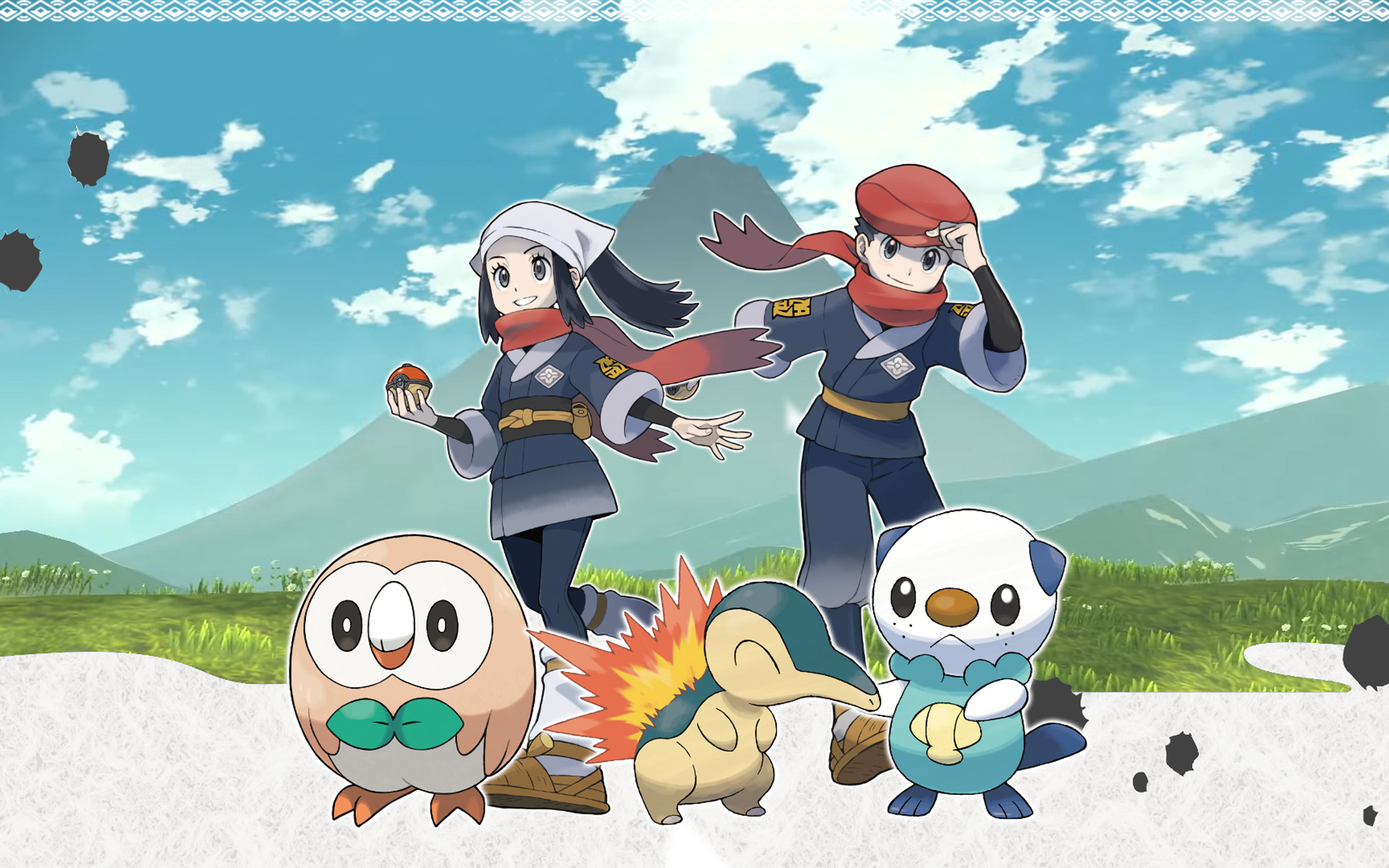 Free Pokémon Legends: Arceus Wallpaper in 1920x1200