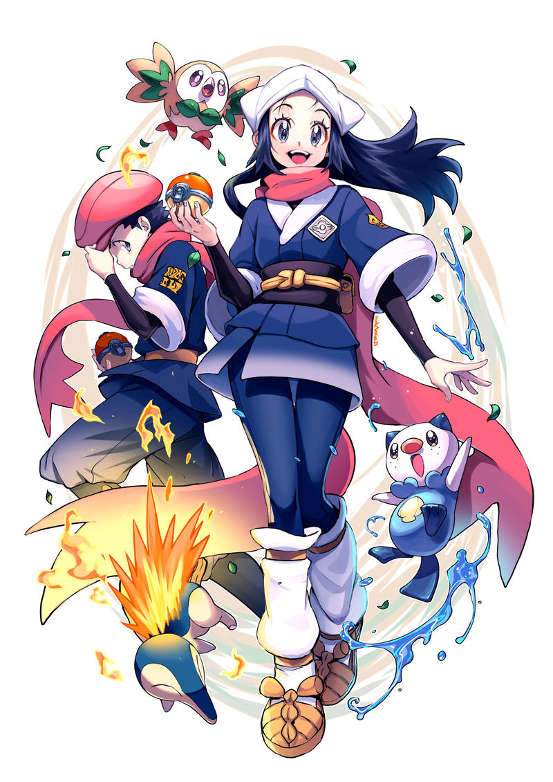 Pokemon Legends Arceus Characters. Pokemon characters, Pokemon, Pokemon champions