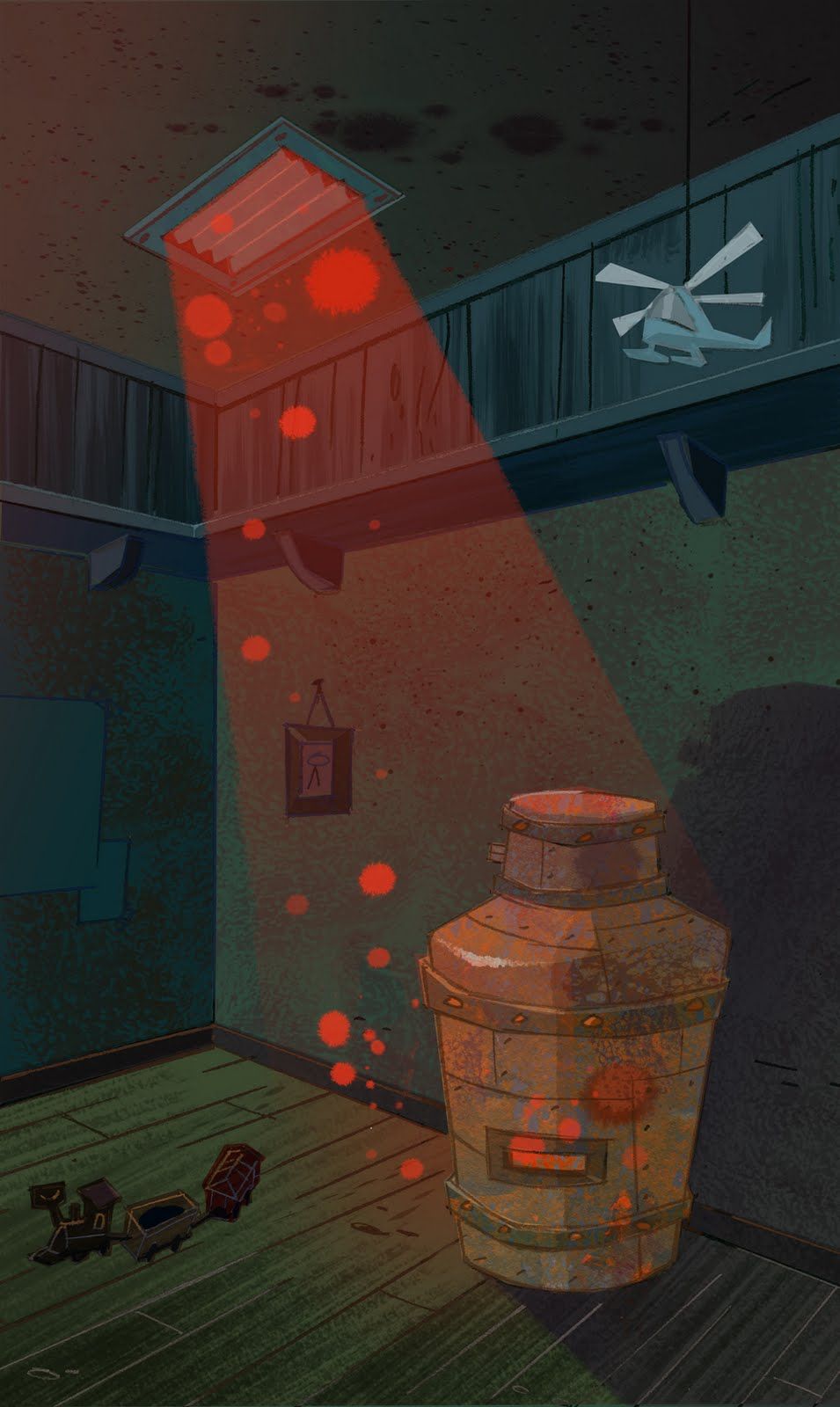 Animation background, Painting, Animation