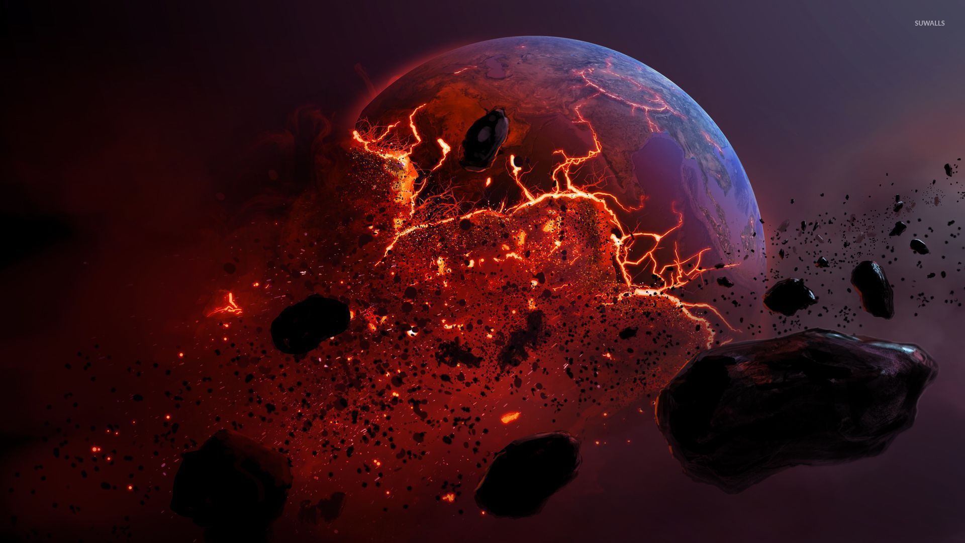 Planet Explosion Wallpaper Free Planet Explosion Background