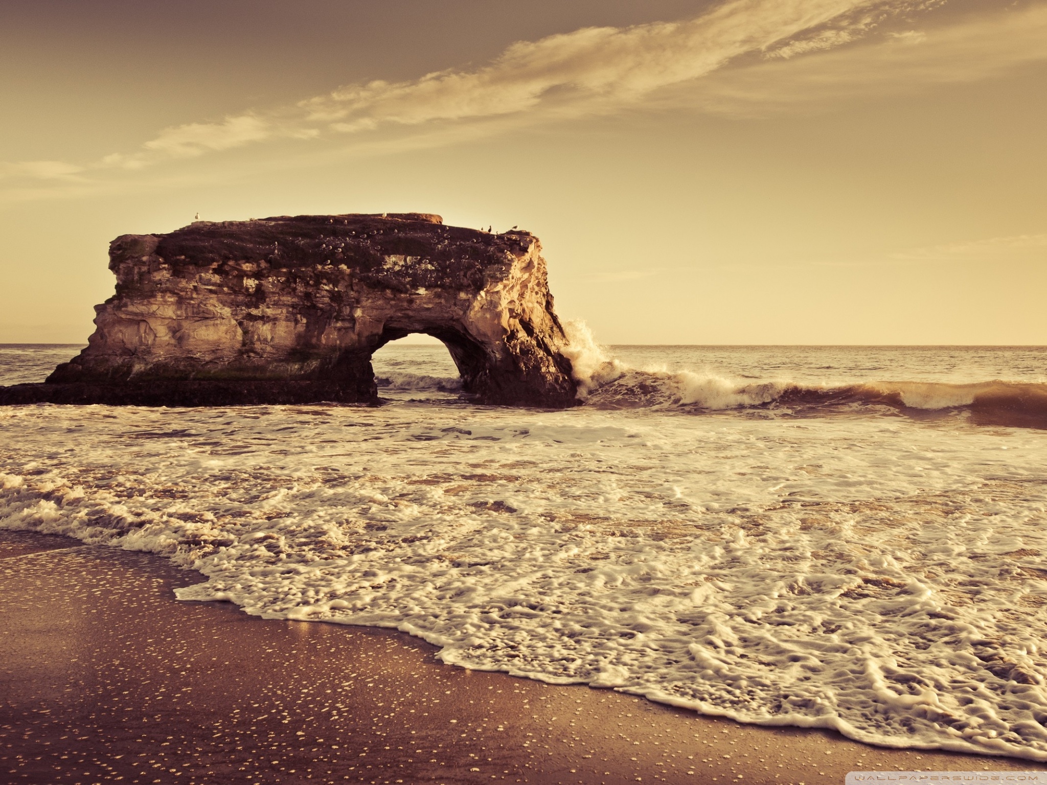 Beach Arch Ultra HD Desktop Background Wallpaper for 4K UHD TV, Multi Display, Dual Monitor, Tablet