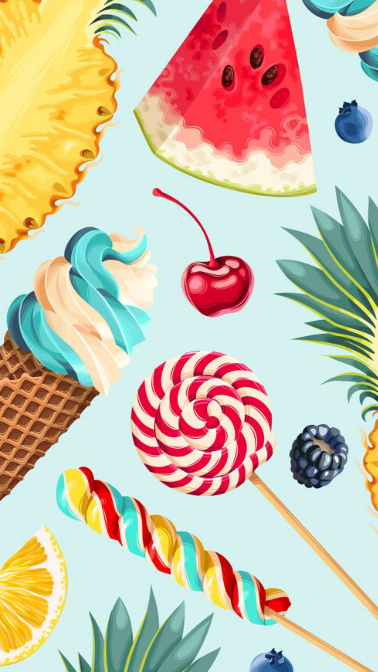 Wallpaper iPhone. Fruit wallpaper, Pretty wallpaper iphone, Pretty wallpaper