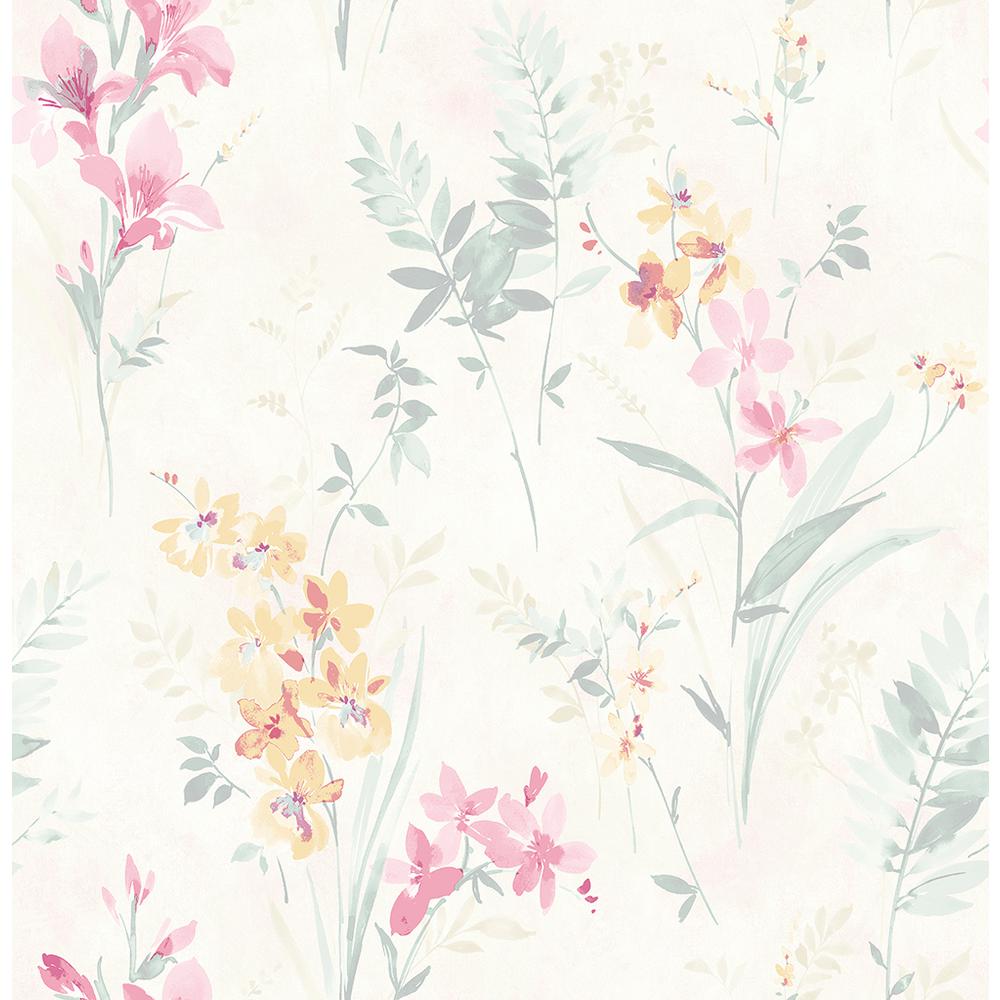 Pastel Color Floral Wallpaper Free Pastel Color Floral Background