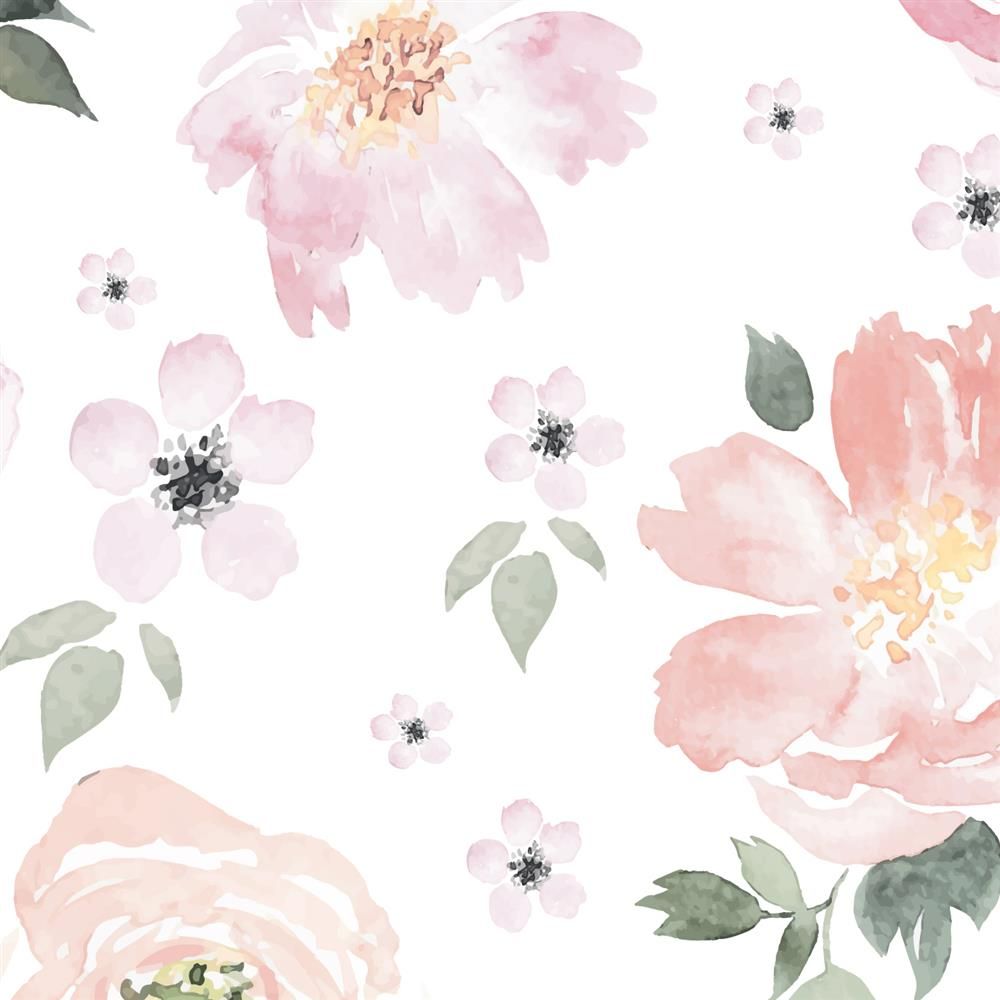 Pink Floral Wallpaper
