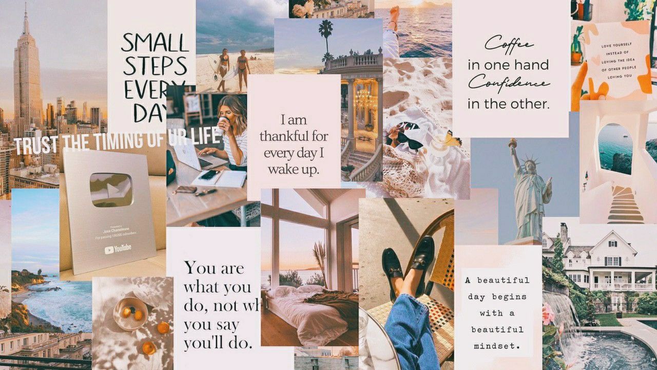 Inspirational Collage Wallpaper Free Inspirational Collage Background