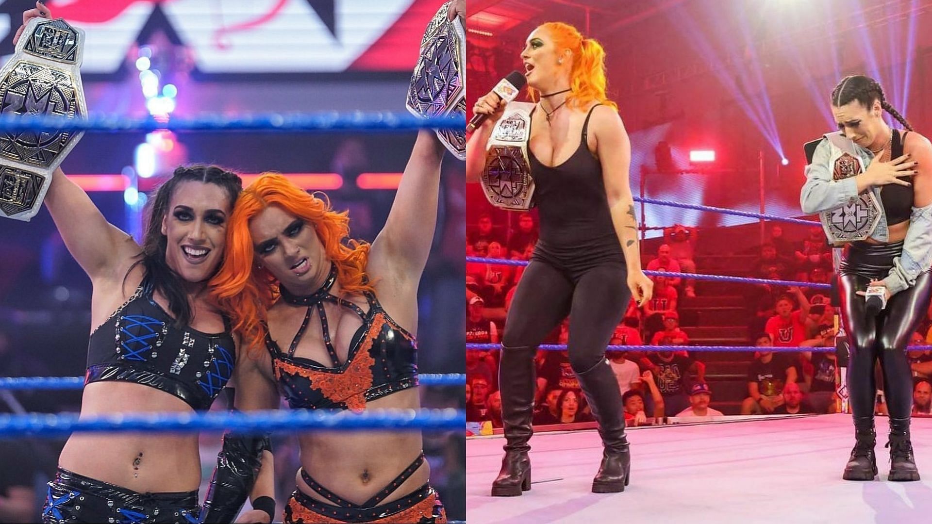 Gigi Dolin and Jacy Jayne lose the WWE NXT Women's Tag Team Championships to recently reunited