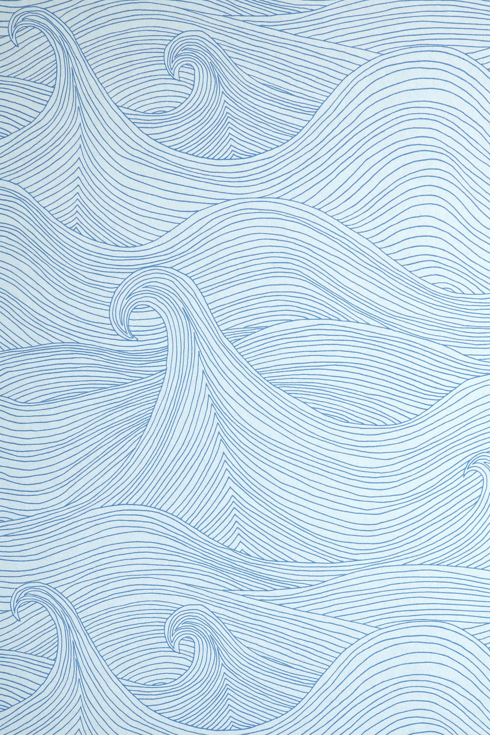 Seascape Wallpaper Swatch: Summer