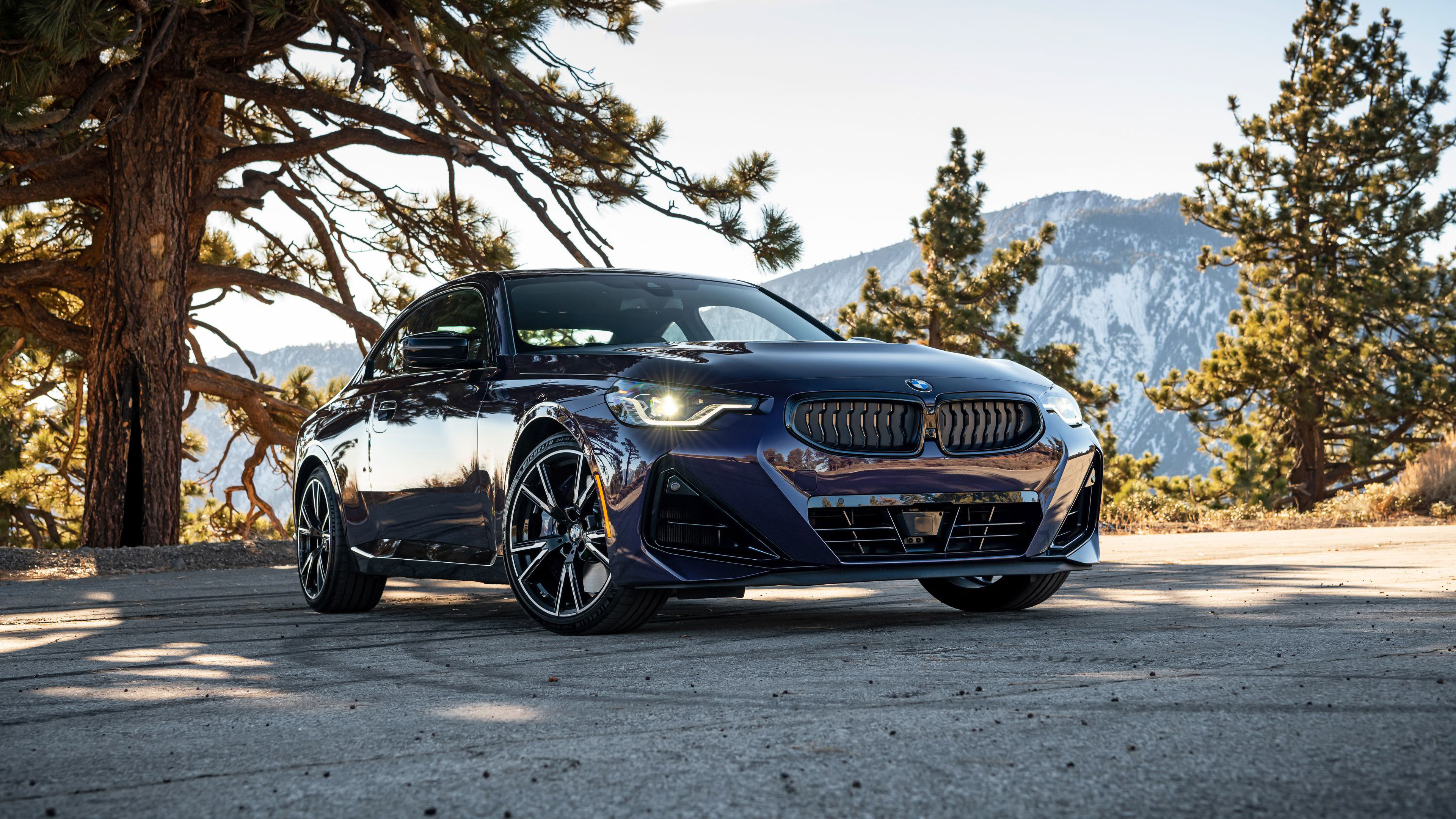 2022 BMW M240i xDrive Coupé 4K Wallpaper. HD Car Wallpaper