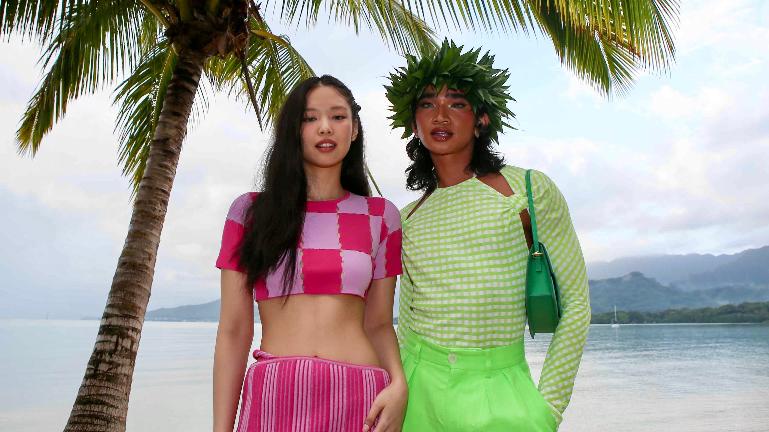 BLACKPINK's Jennie & Bretman Rock Met At Jacquemus Spring 2022 Ready To Wear Show In Hawaii