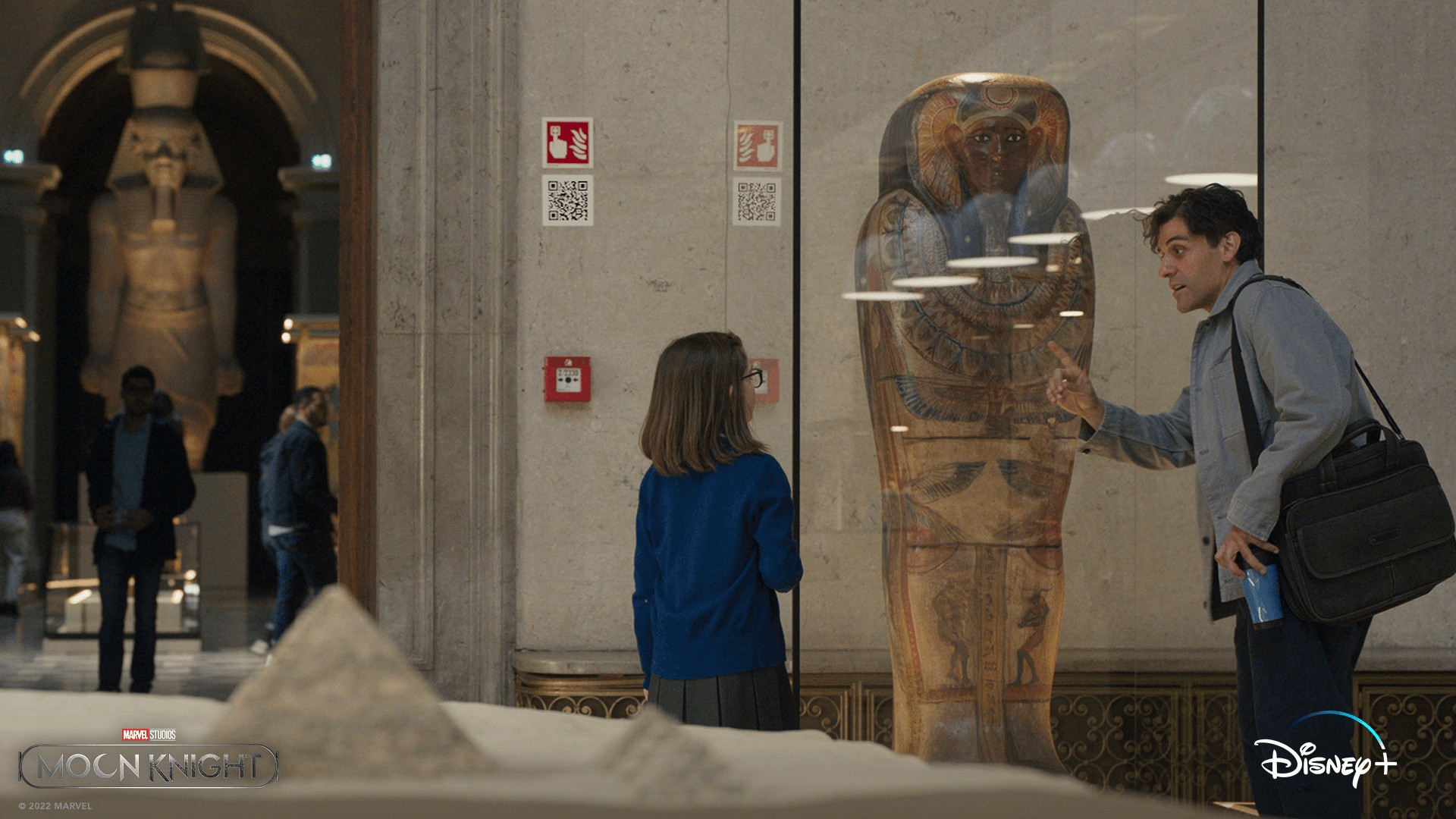 Steven Grant. Moon Knight.01. The Goldfish Problem Knight (Disney+) Photo