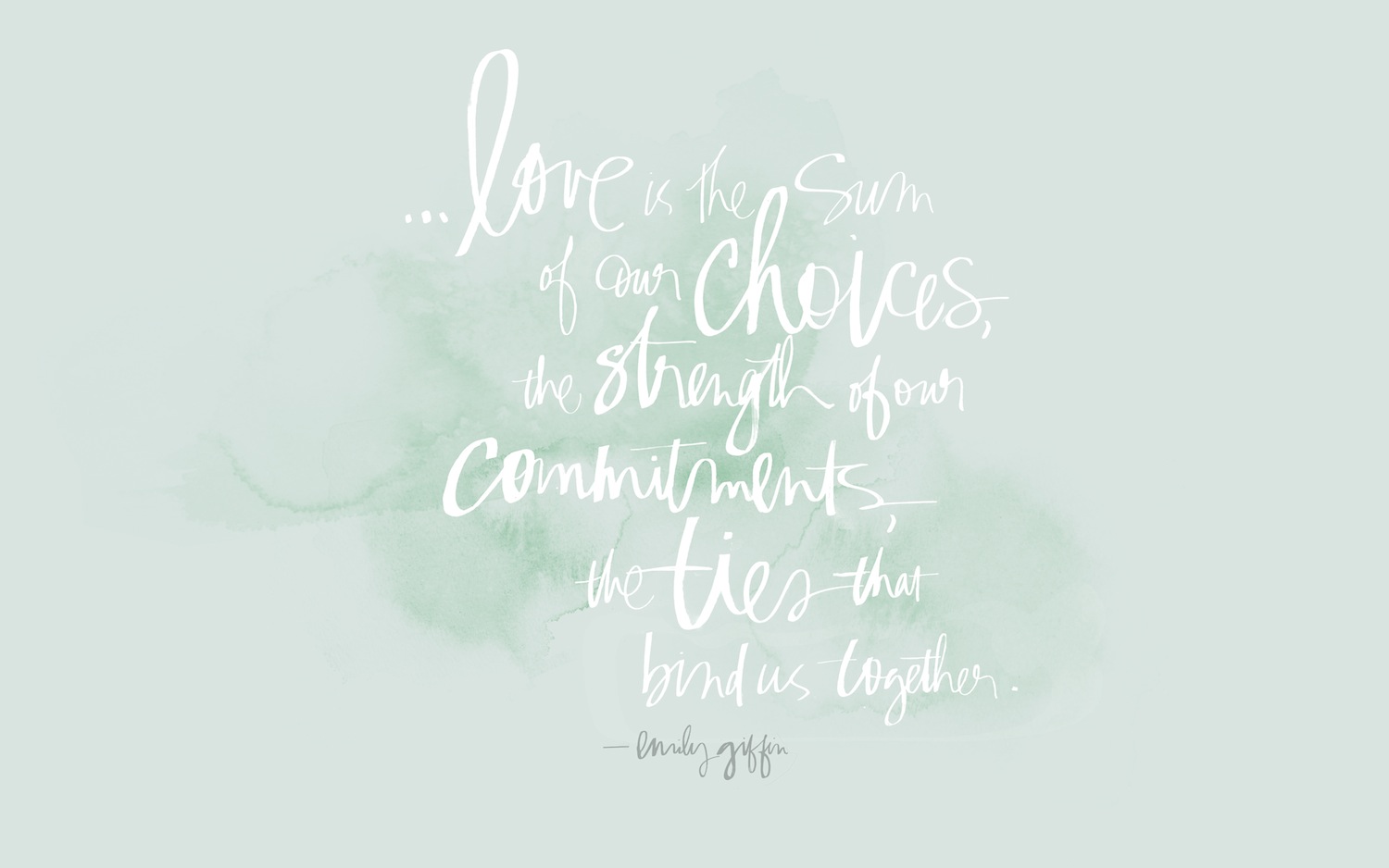 Love Quote Free Download: 'Love is' Designed By Julie Song Ink