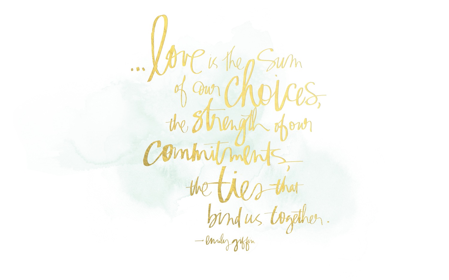 Love Quote Free Download: 'Love is' Designed By Julie Song Ink