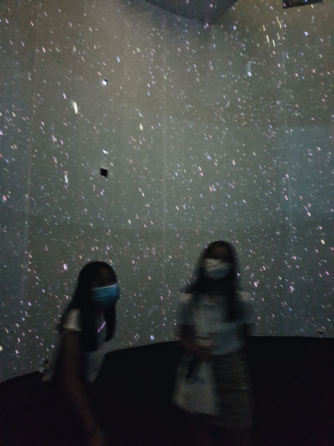 blurry friends