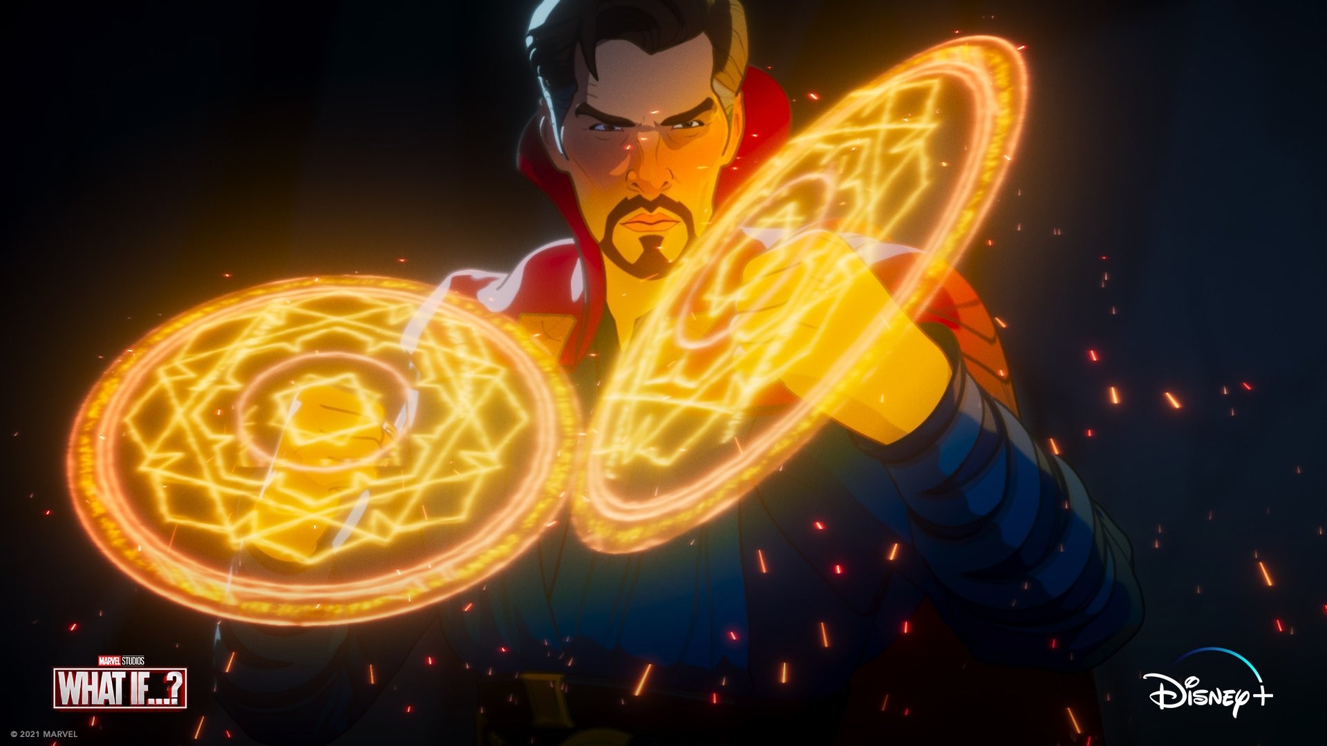 Doctor Strange Supreme.. What If. Doctor Strange Lost His Heart Instead of His Hands.. 1.04 if.? (Disney+) Photo