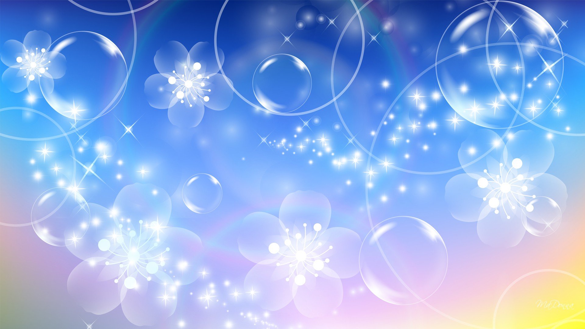 PC HD Bubbles Live Anime Wallpaper